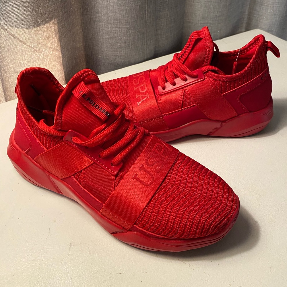 U.S. Polo Assn. Women’s Red Sneakers